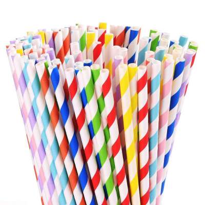 High Quantity and Drinking Straws Bar Accessories Type Party Paper Straw