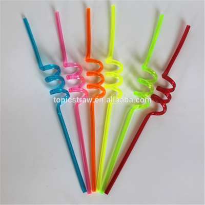 Bar accessories food grade hard plastic drinking straw for party