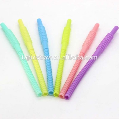 large plastic drinking smoothie straws