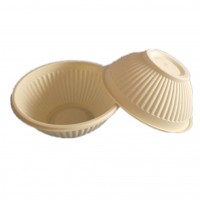 Eco-friendly 7 oz biodegradable plastic corn starch PLA bowl