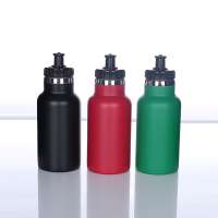 Newest Best Seller Vacuum Insulated Stainless Steel Sports Water Bottle 350ml with Straw Lid