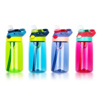 Eco Friendly Kids Plastic Water Bottle Bpa Free Kawaii Cute Unicorn Kids School Students Sport Tritan Water Bottle